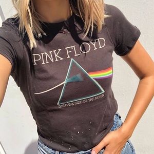 Chaser Pink Floyd Tee Distressed and Oversized